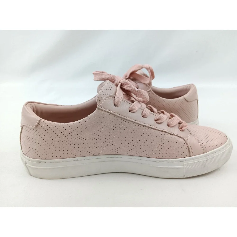GREATS Brooklyn Women's Pink Perforated Leather Sneakers Size US 10 EU 40‎